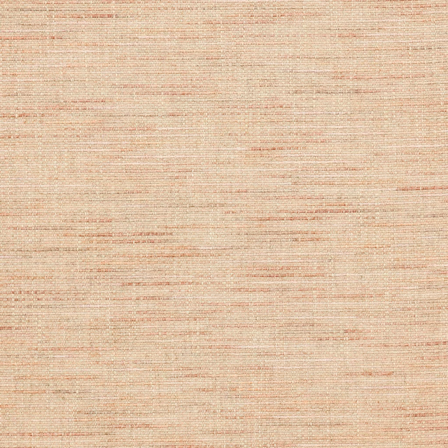 Dusty pink woven fabric swatch with fine slubbed texture and subtle beige striations