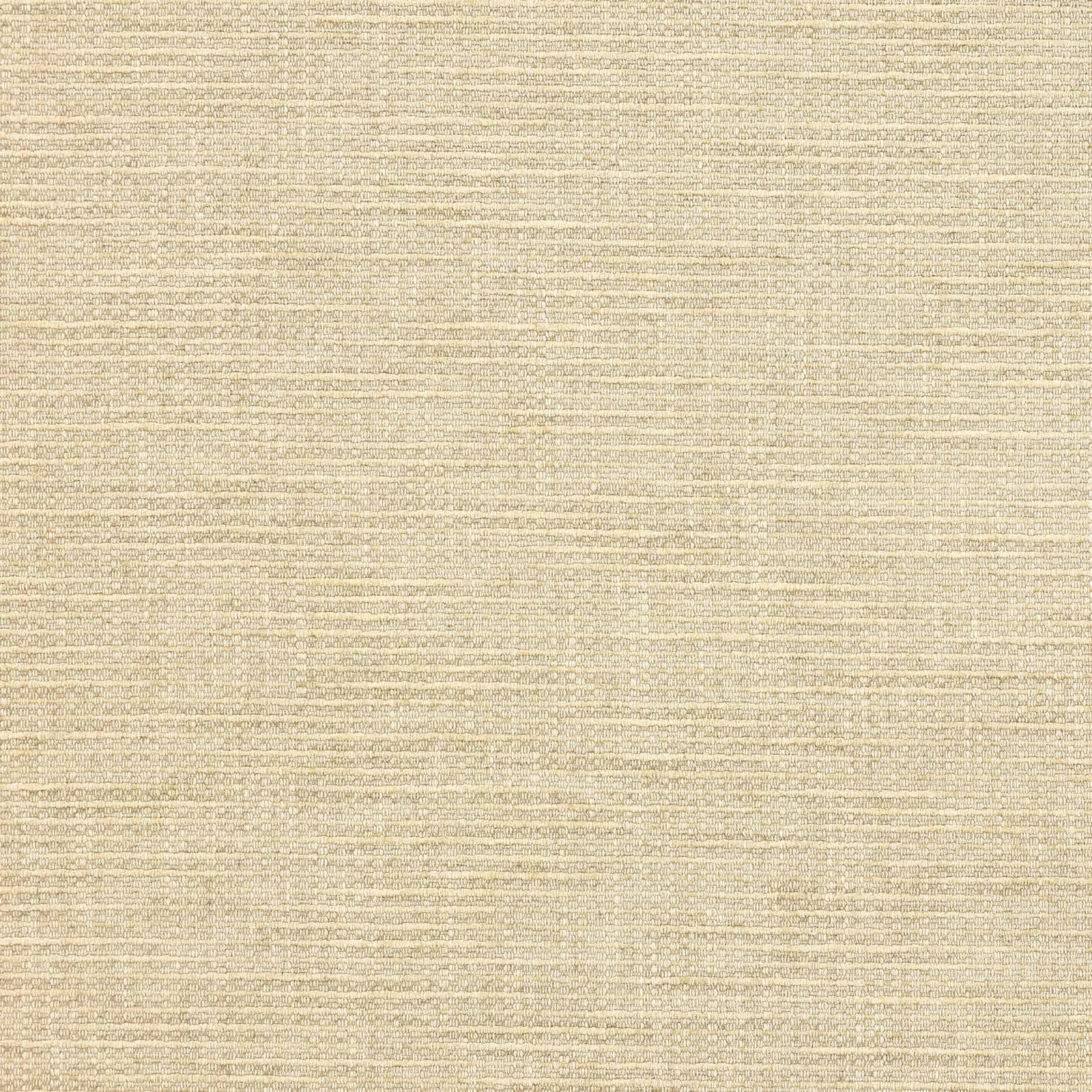 Close-up of warm sand cream woven fabric with fine textured slubs