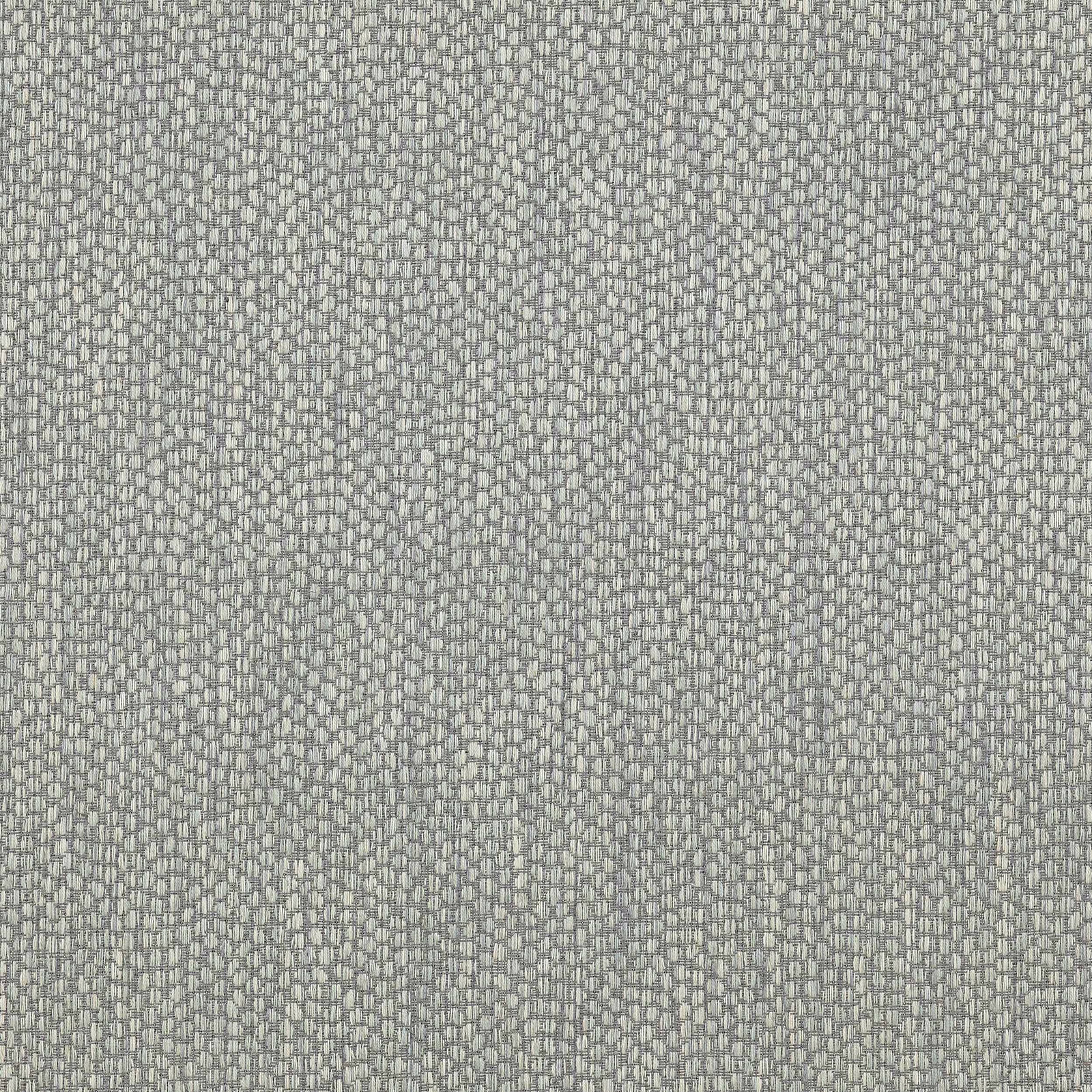 Soft aqua-grey woven fabric with a fine textured grid