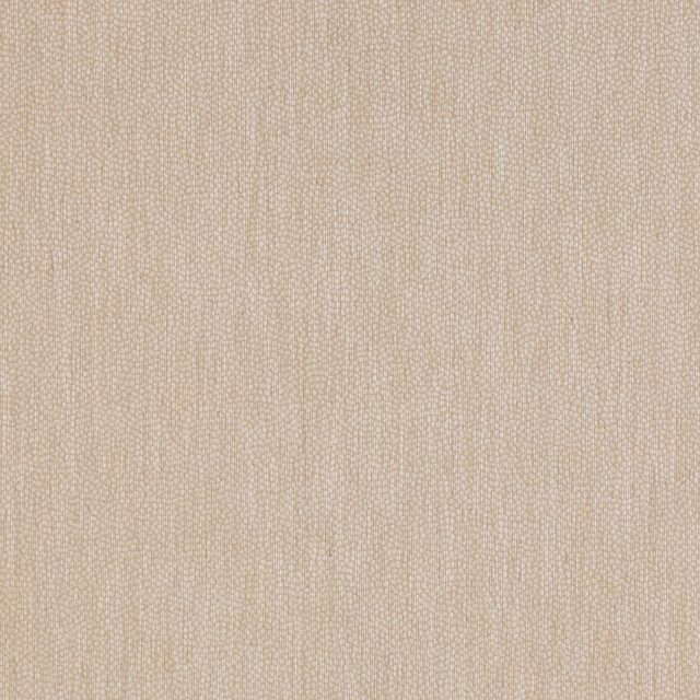 Close-up of softly textured warm beige woven fabric with fine tonal grain