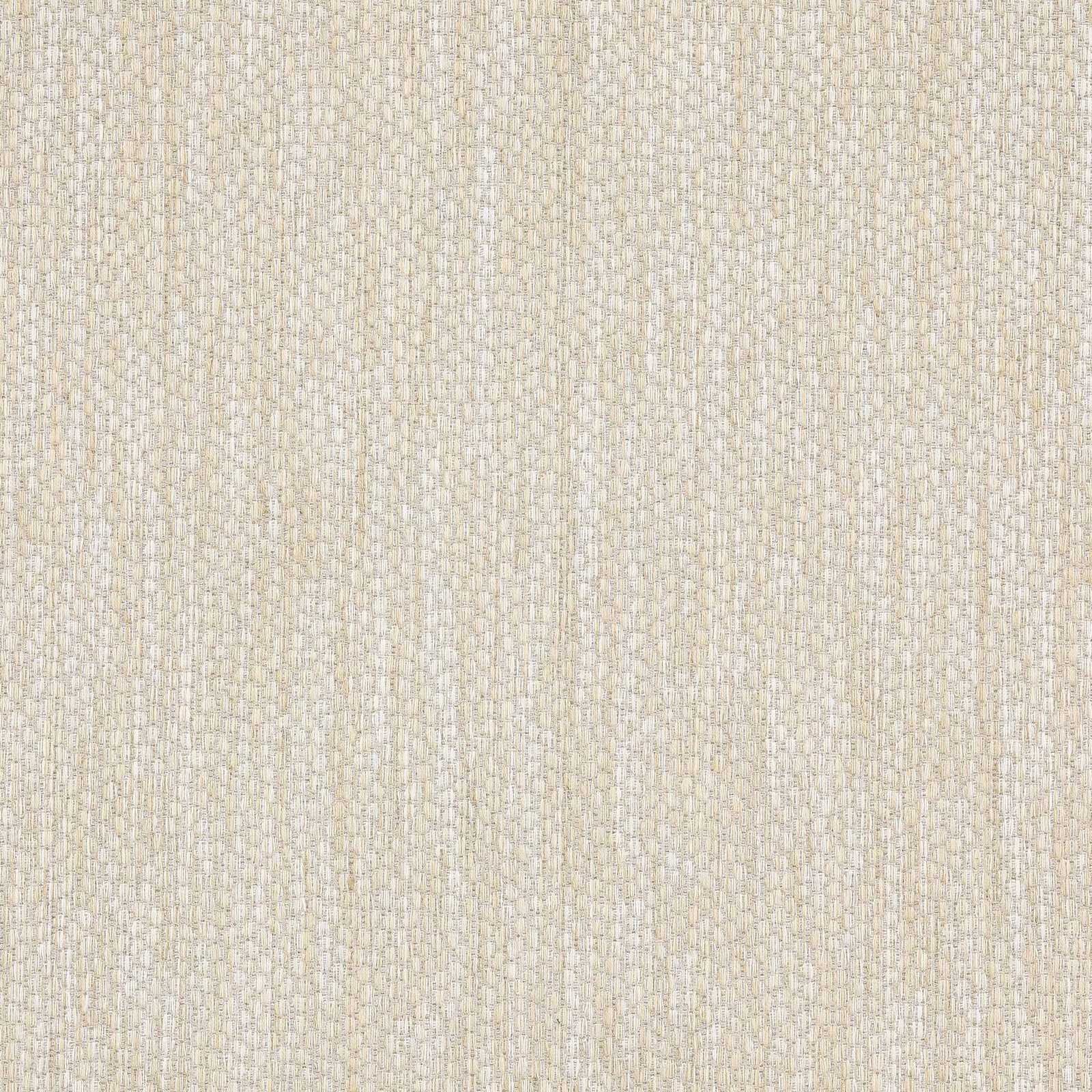 Pale cream woven fabric swatch with fine vertical texture