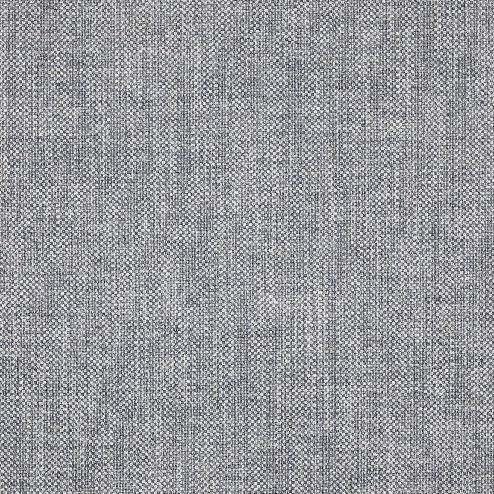 Close-up of a soft blue-grey woven fabric with fine speckled texture