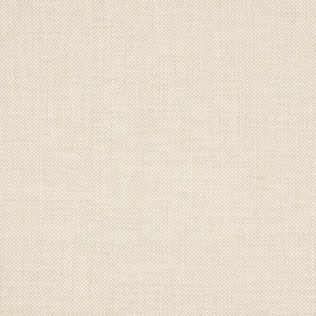Pale ivory textured plain weave fabric with a soft natural slub