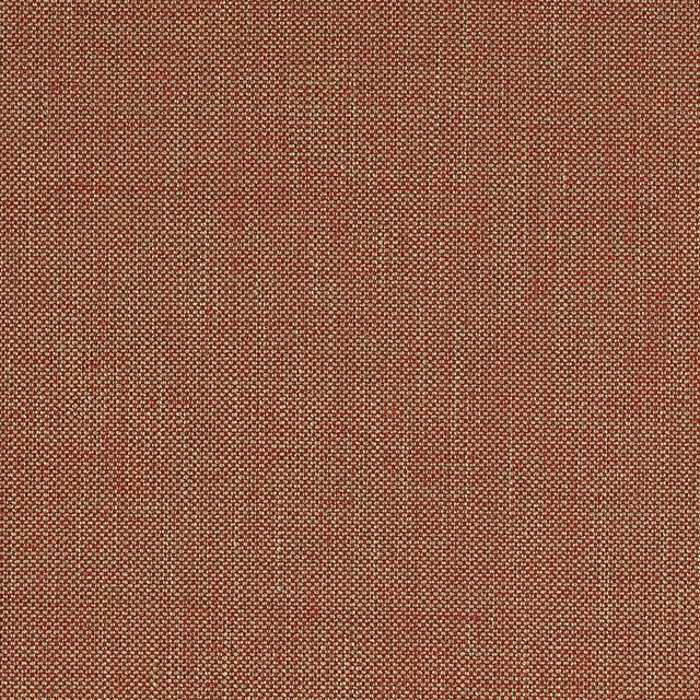 Close-up of a woven pale tomato red fabric with a fine speckled texture