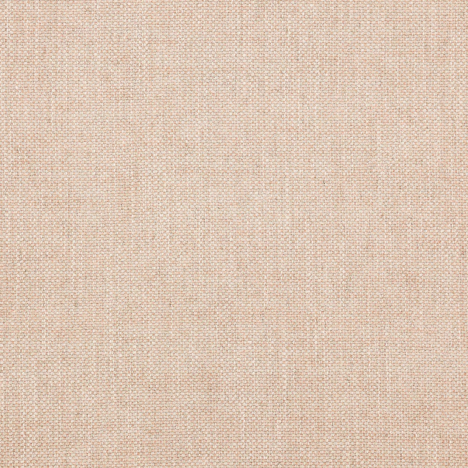 Soft blush pink woven fabric swatch with a fine textured plain weave