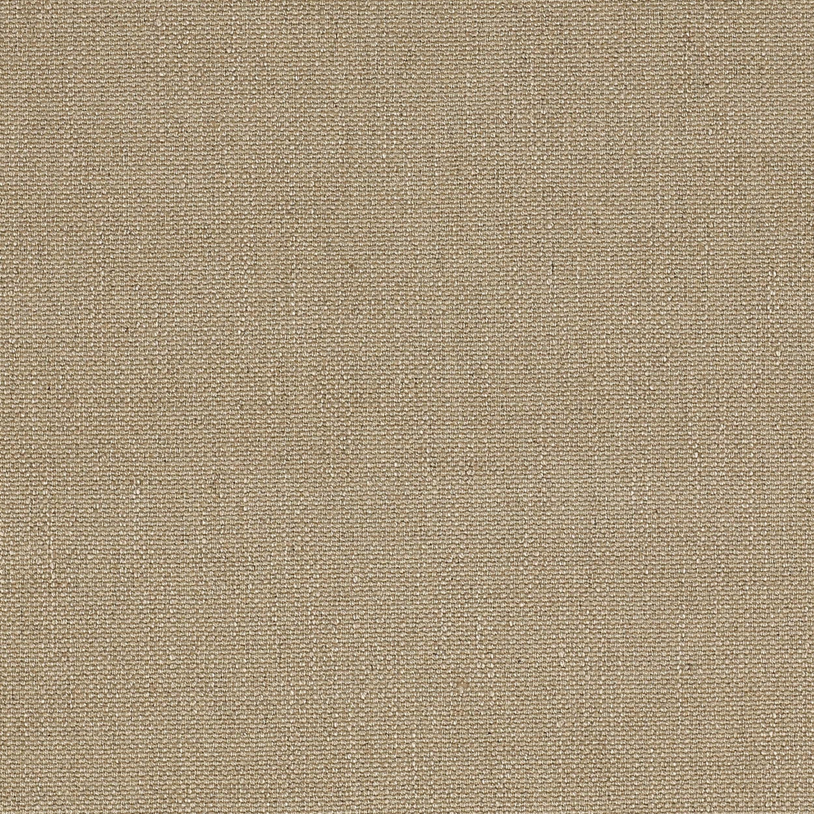 Close-up of warm sand beige woven fabric with fine textured surface
