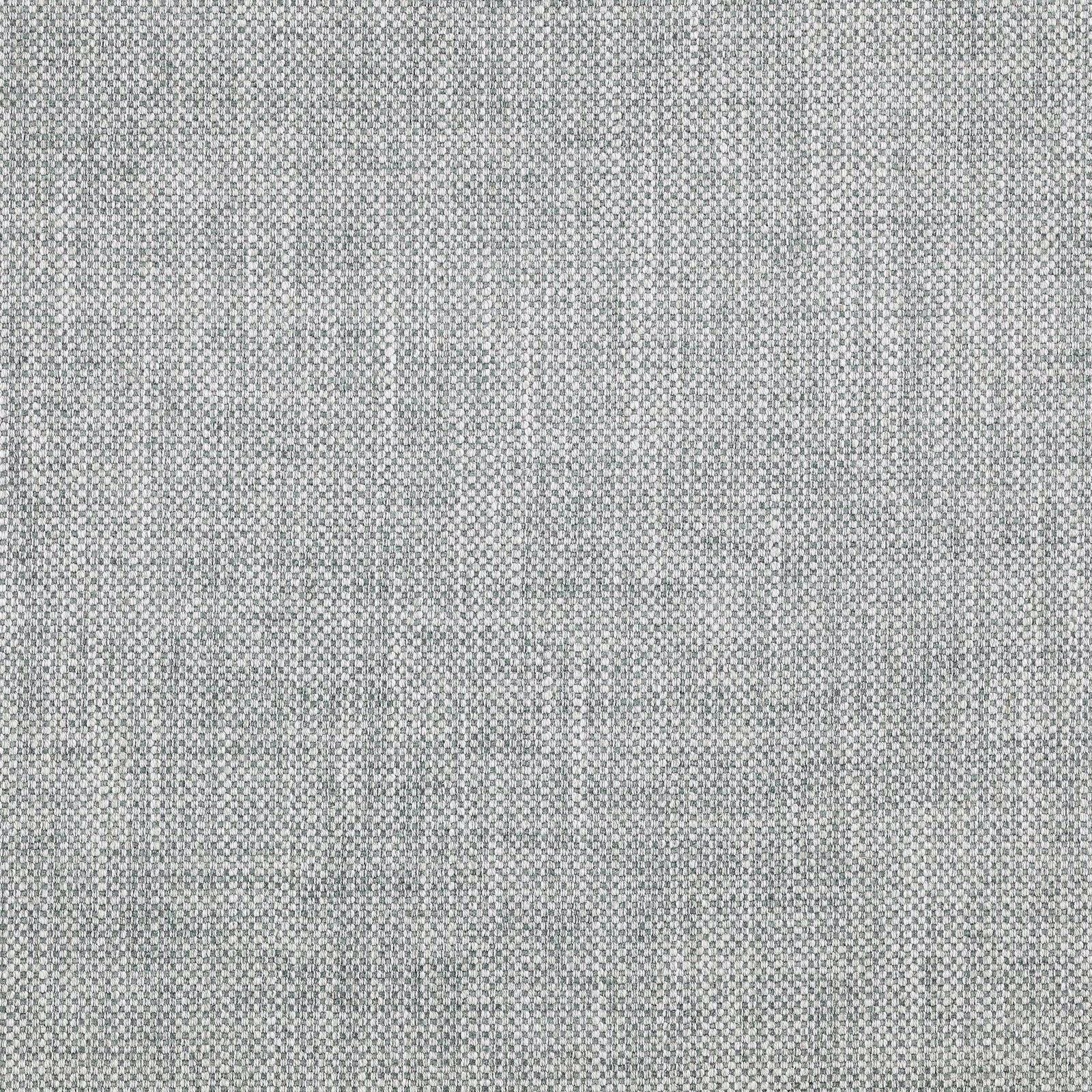 Close-up of a fine woven stone blue-grey fabric with tiny speckled texture