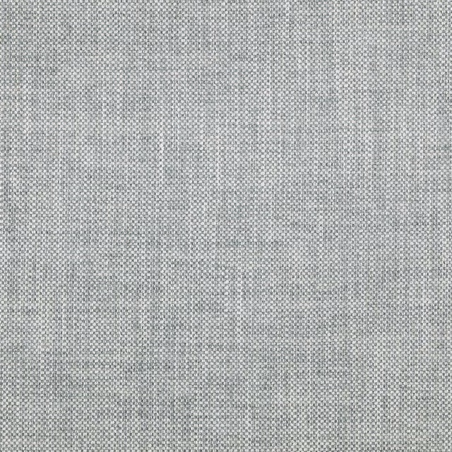 Close-up of a fine woven stone blue-grey fabric with tiny speckled texture