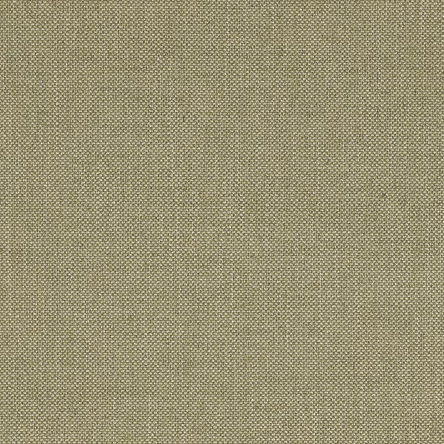Close-up of a muted stone green plain woven fabric with fine texture