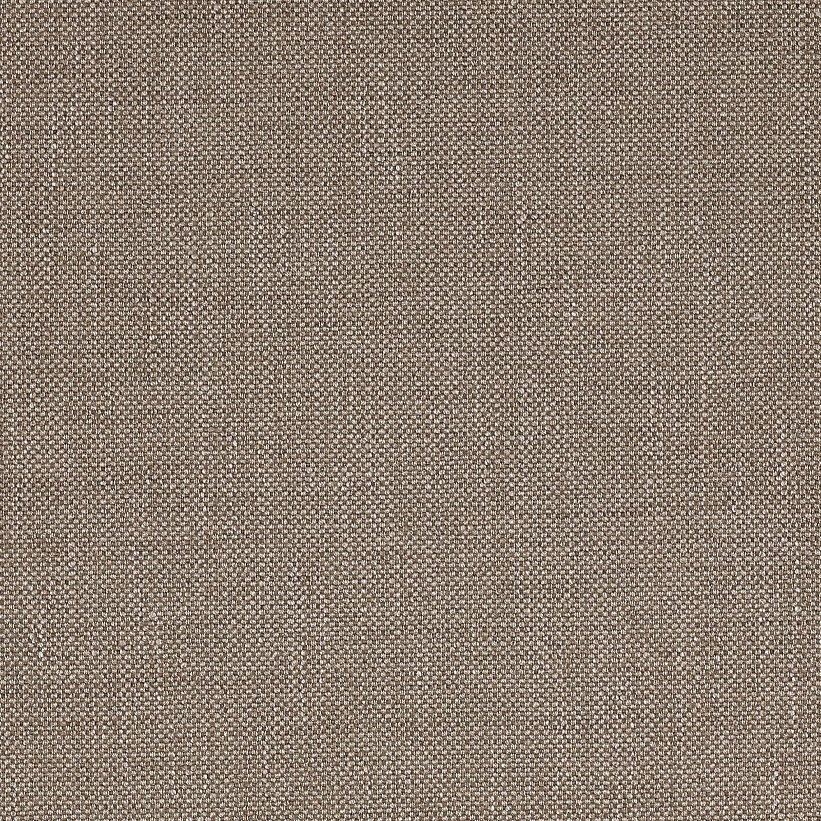 Close-up of a warm taupe plain weave fabric with fine textured surface