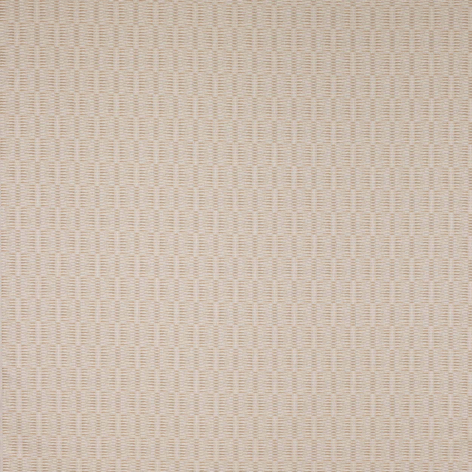 Soft warm cream woven fabric with fine vertical stripe texture
