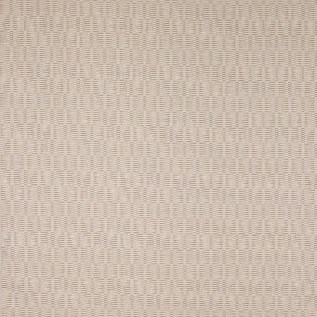 Soft warm cream woven fabric with fine vertical stripe texture