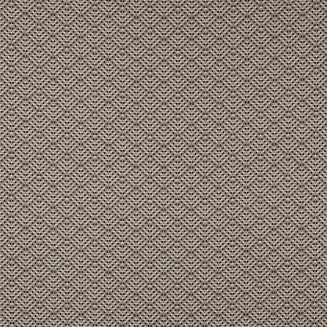 Close-up of dark grey woven fabric with fine speckled texture