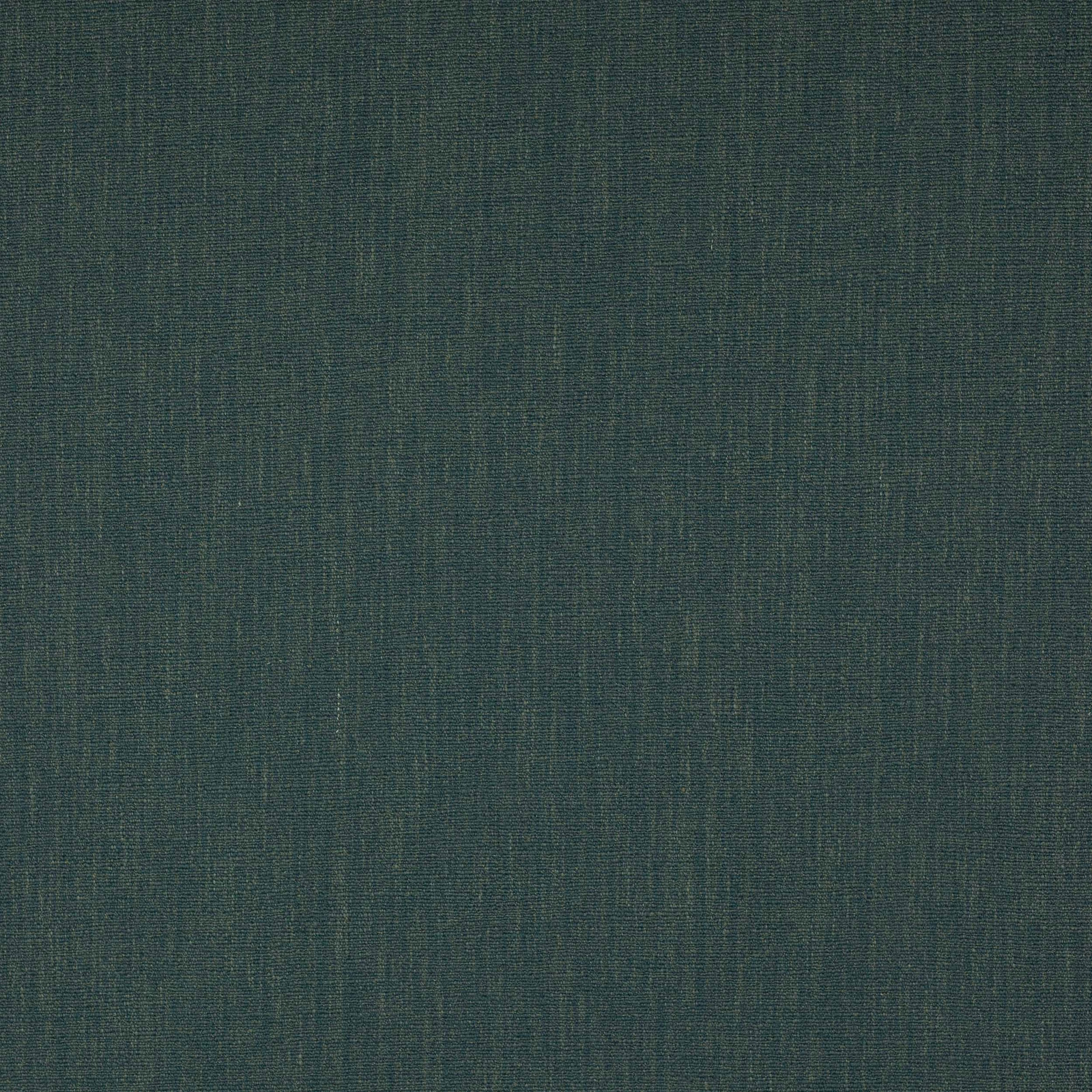 Deep moss green plain-woven fabric with a fine linen texture