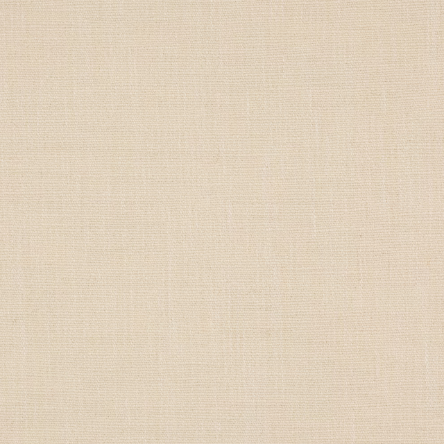 Pale warm cream woven fabric swatch with fine linen-like texture