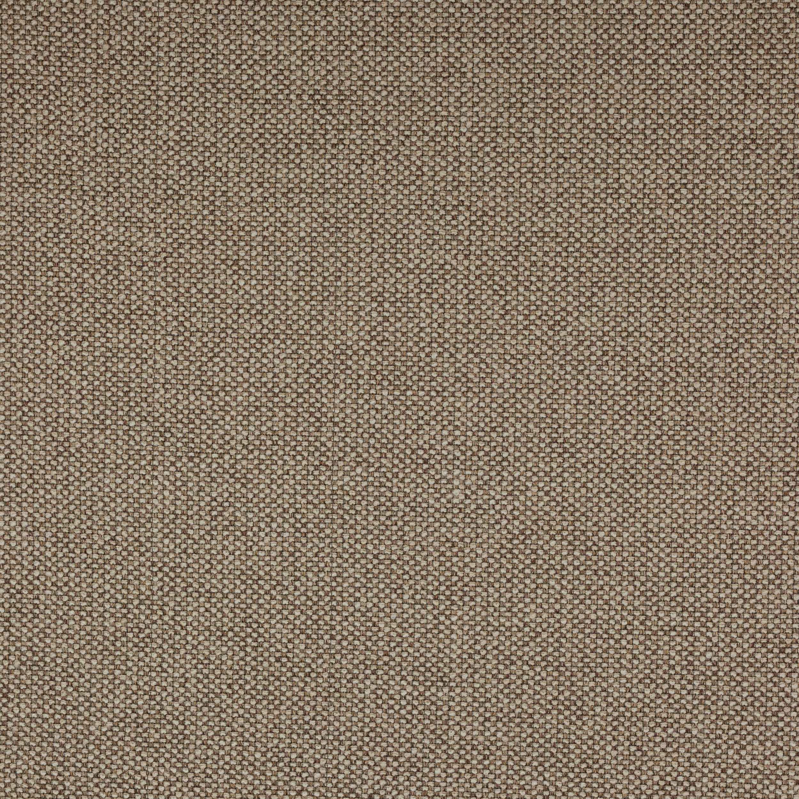 Close-up of warm sandy taupe woven fabric with a fine nubby texture