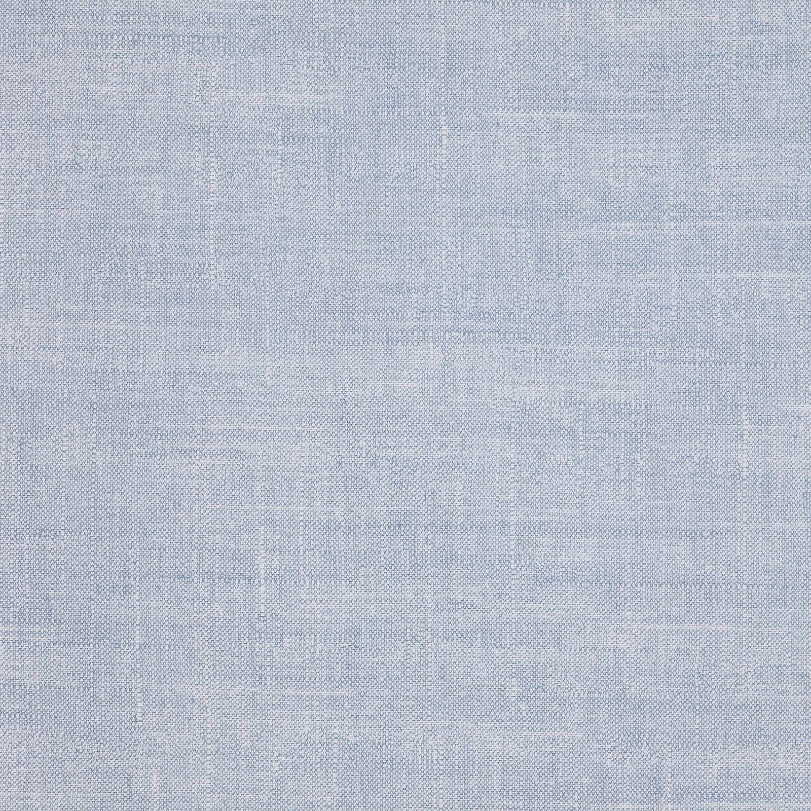 Pale powder blue plain-woven cotton fabric with subtle crosshatch texture
