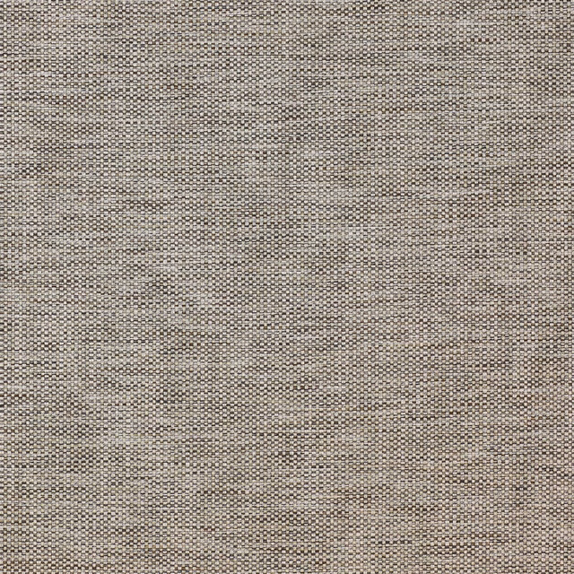 Close-up of a finely woven charcoal grey textured fabric with tiny speckled threads.