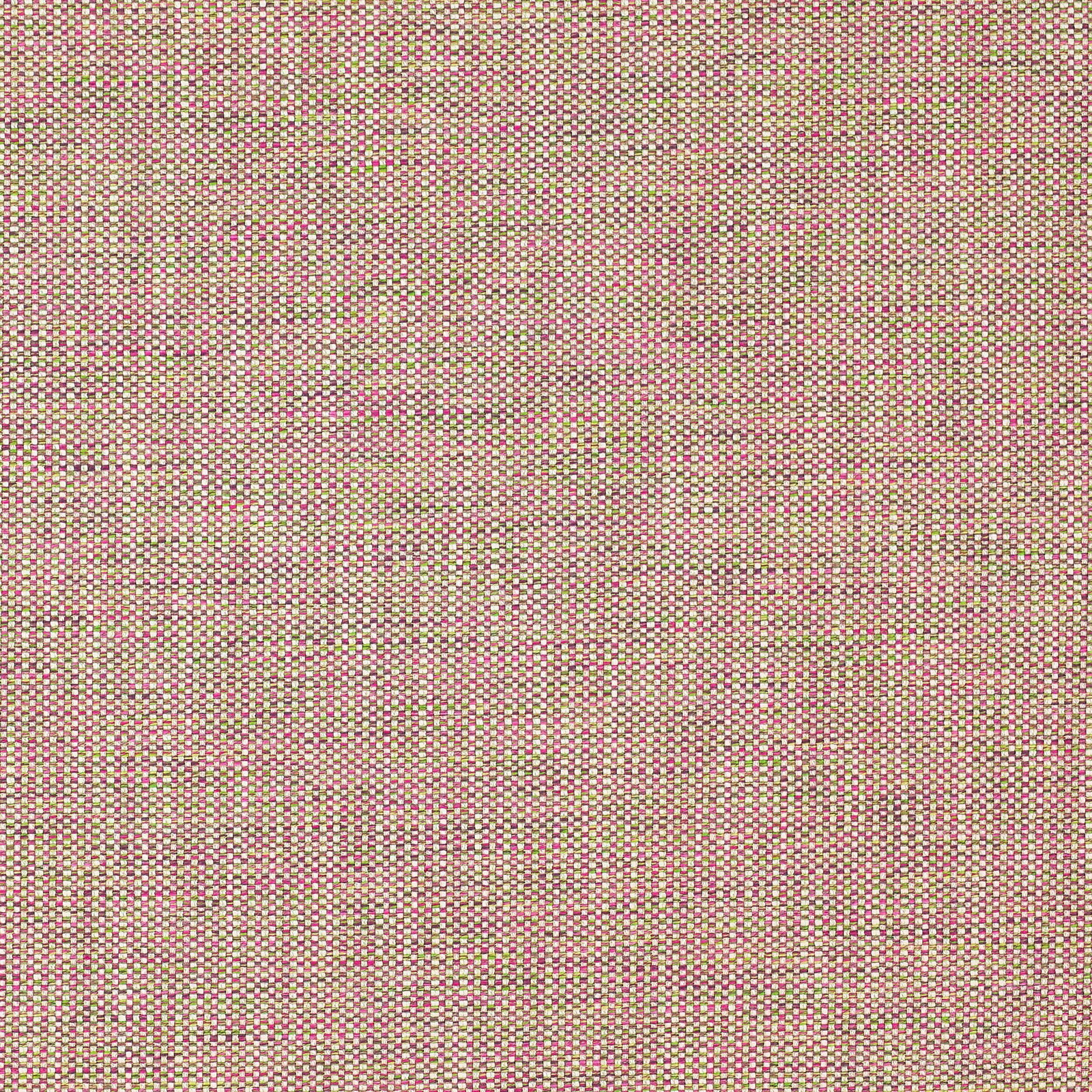 Close-up of a small pink, sage and cream woven fabric texture