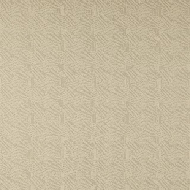 Pale cream woven fabric with a fine geometric diamond pattern and subtle texture