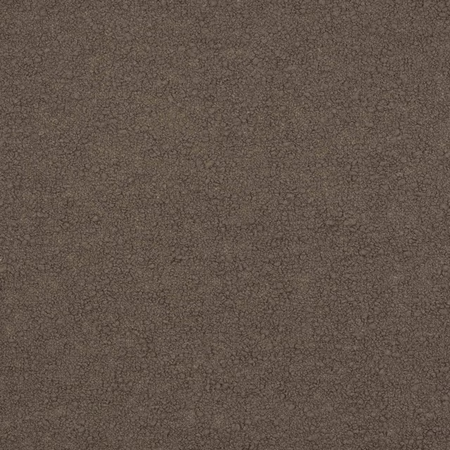 Close-up of smoky taupe textured fabric with a fine peppered weave