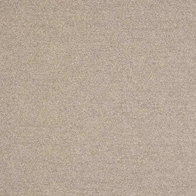 Soft stone taupe woven fabric swatch with fine speckled texture
