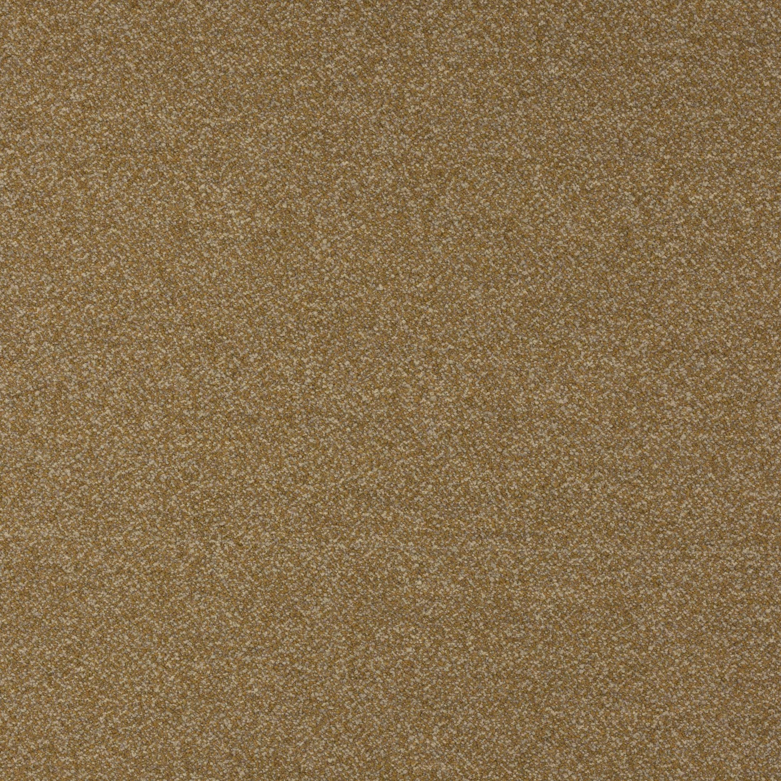 Close-up of muted saffron-gold speckled woven fabric with fine nubby texture