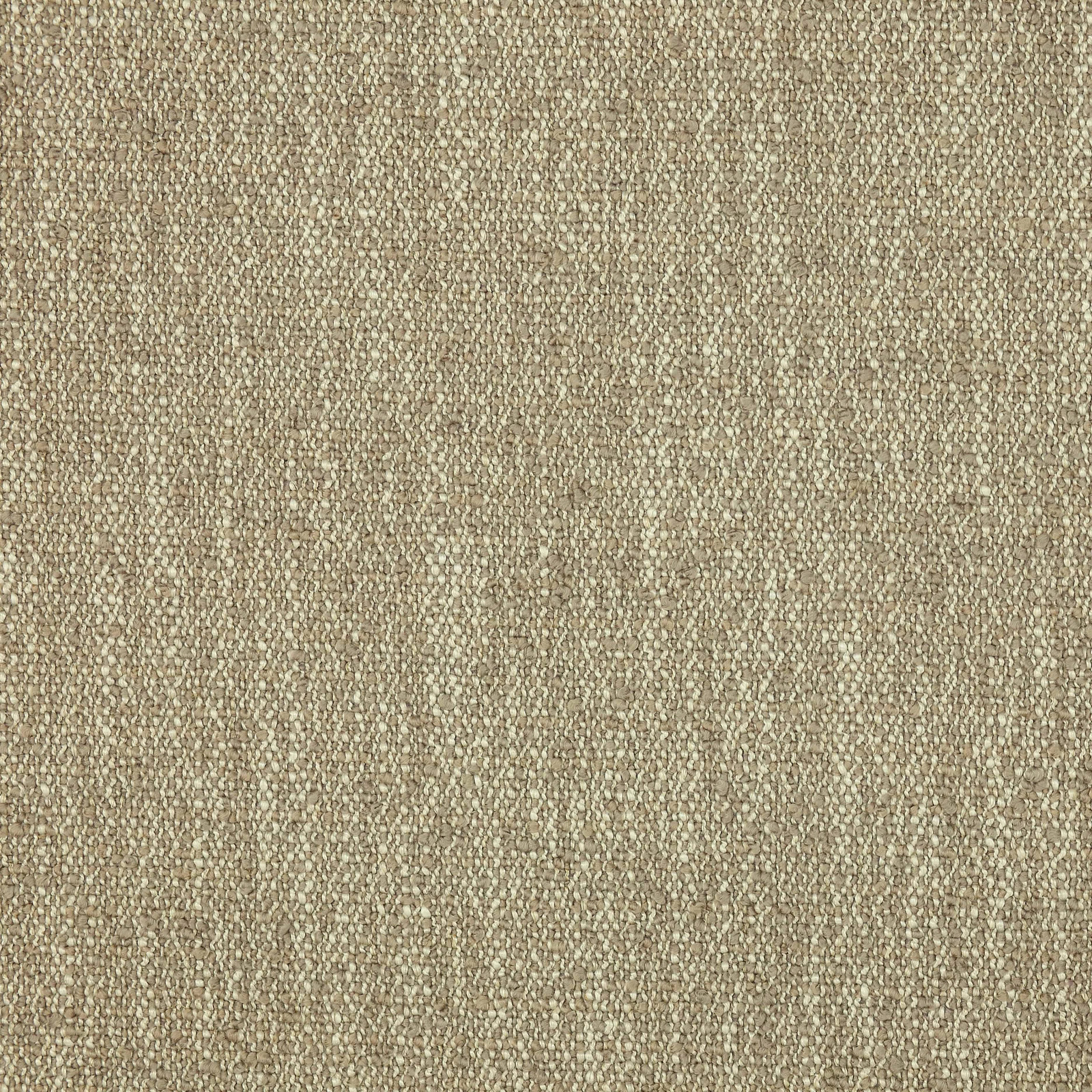 Close-up of warm camel beige woven fabric with a fine pebbled texture