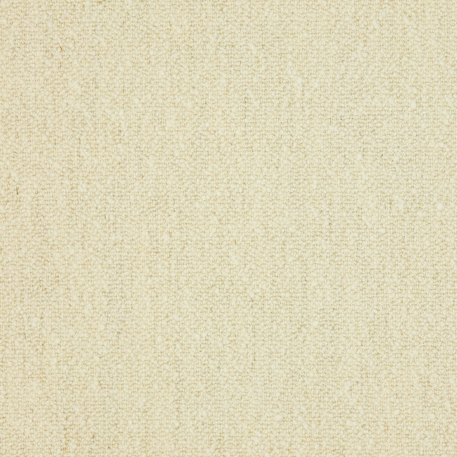 Pale pearl cream woven fabric swatch with fine speckled texture