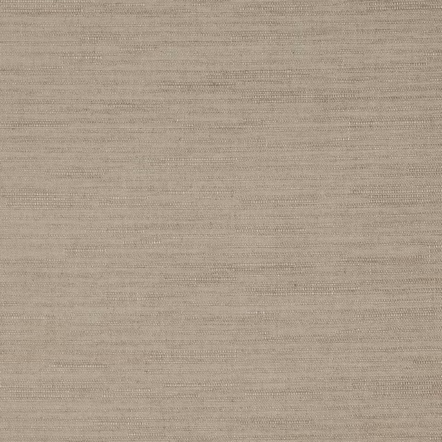 Warm beige woven fabric swatch with fine horizontal slub and subtle tonal texture