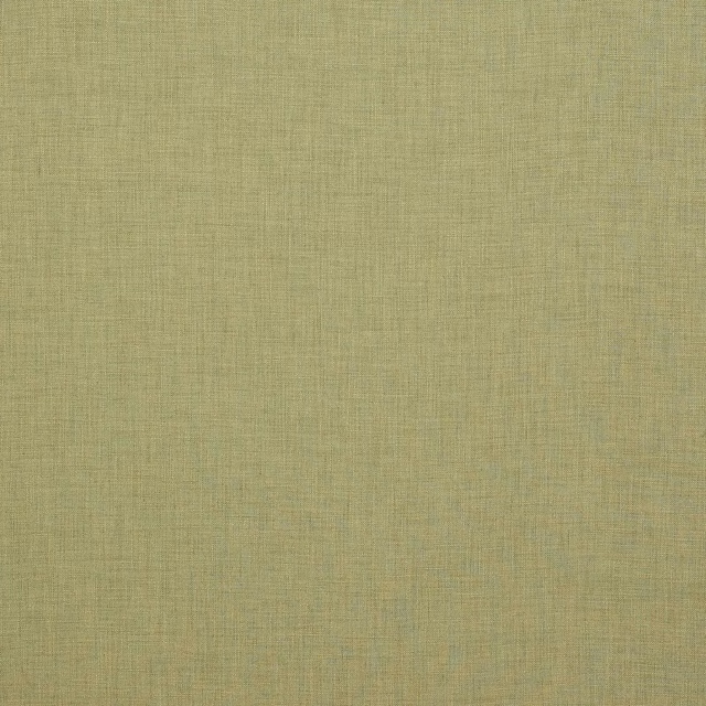 Muted sage green plain woven fabric with fine linen texture