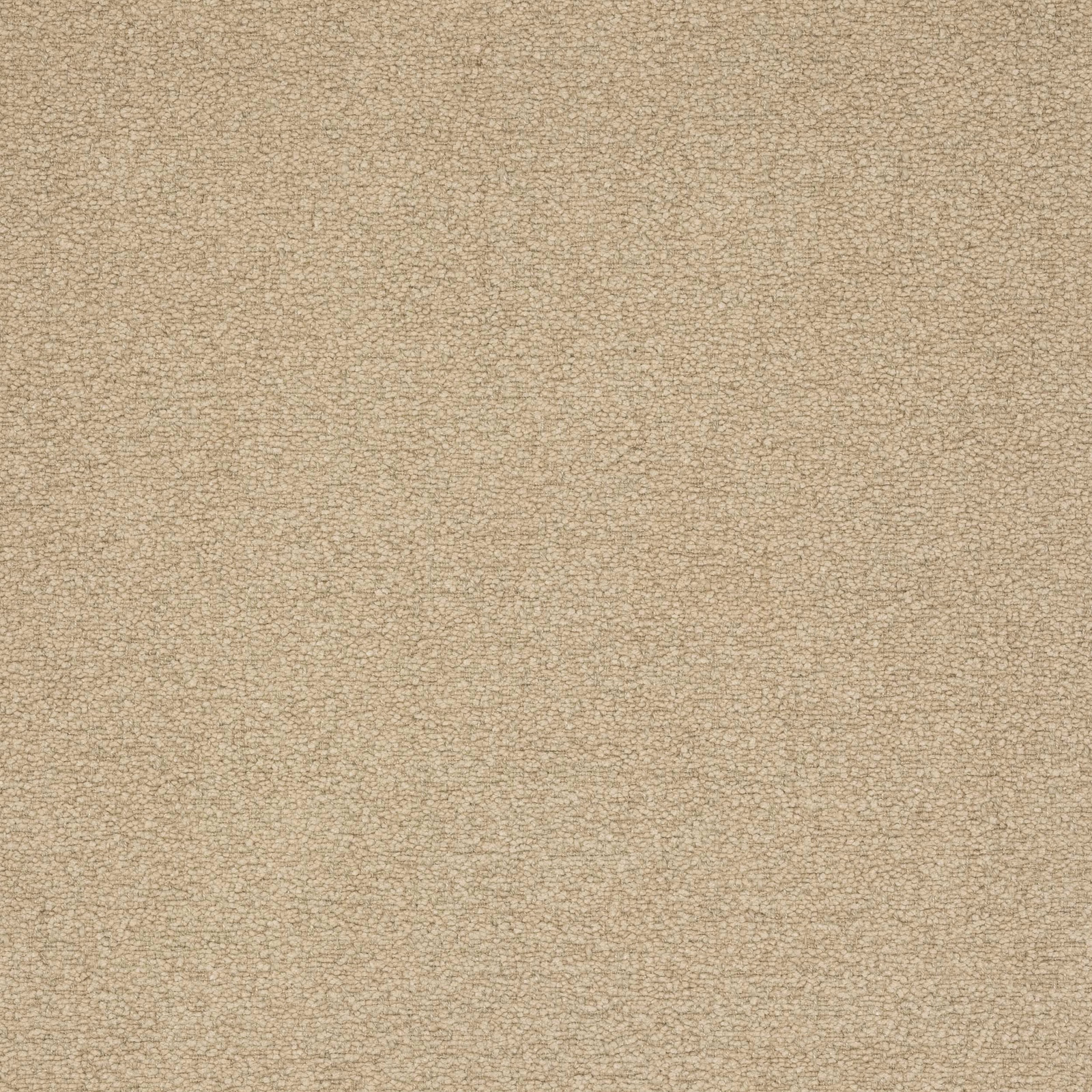 Close-up of warm clay beige plain weave fabric with fine speckled texture