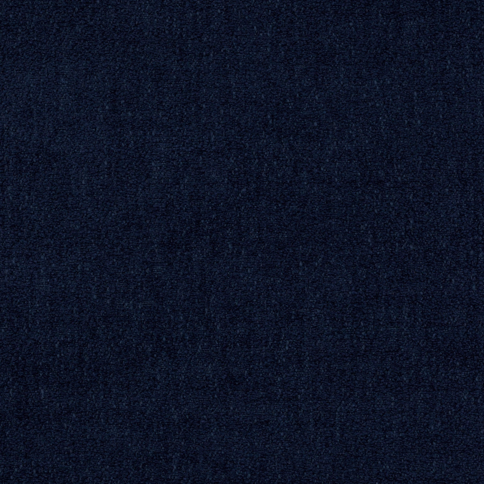 Deep navy woven fabric swatch with a softly textured, matte surface