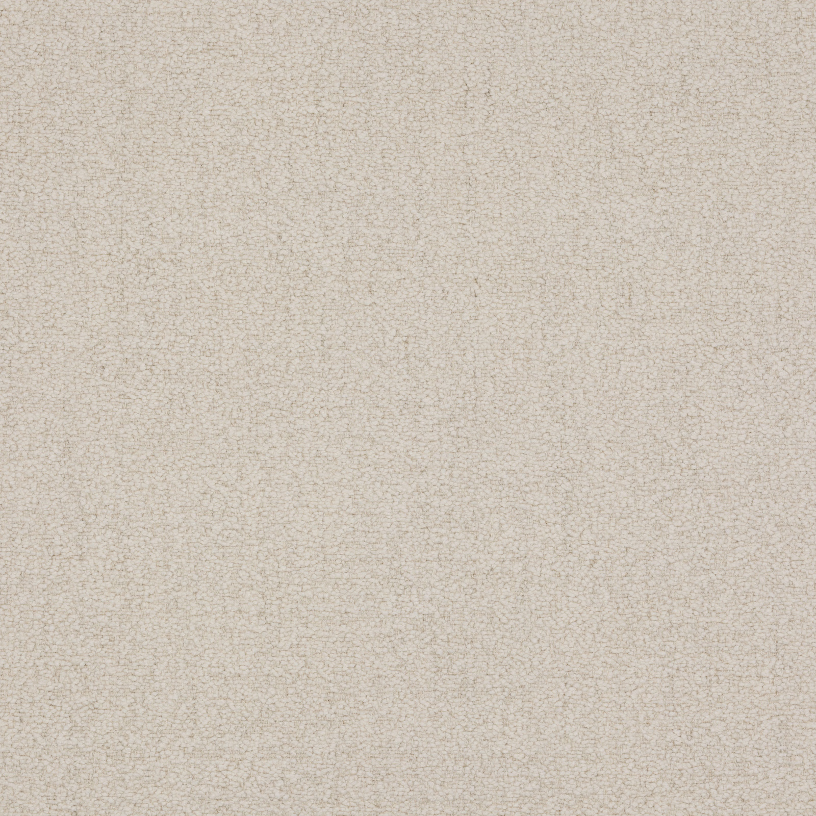 Soft ivory plain fabric swatch with a fine mottled weave texture