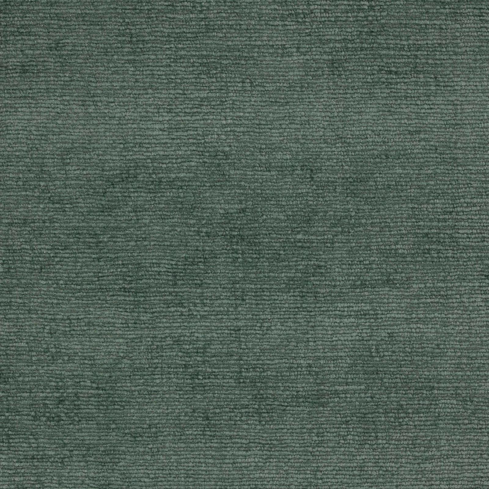 Muted celadon green woven fabric with fine horizontal ribbed texture