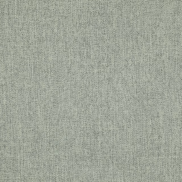 Soft muted aqua-green plain weave fabric swatch with fine heathered texture