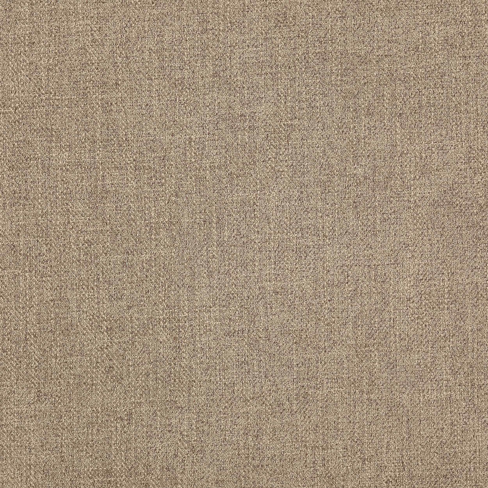 Warm beige-brown plain fabric with a fine textured weave