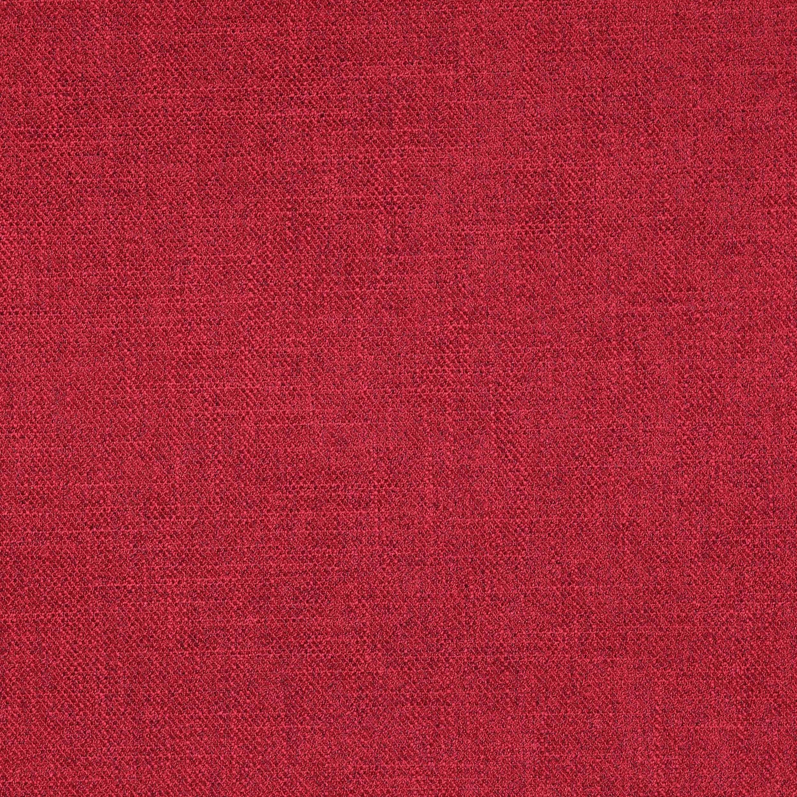 Deep crimson red woven plain fabric with subtle textured crosshatch