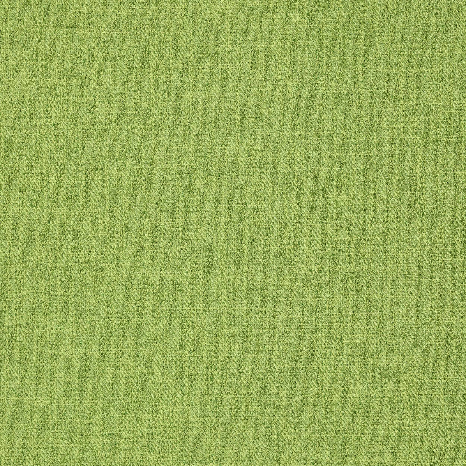 Close-up of a bright moss green plain woven fabric with fine texture
