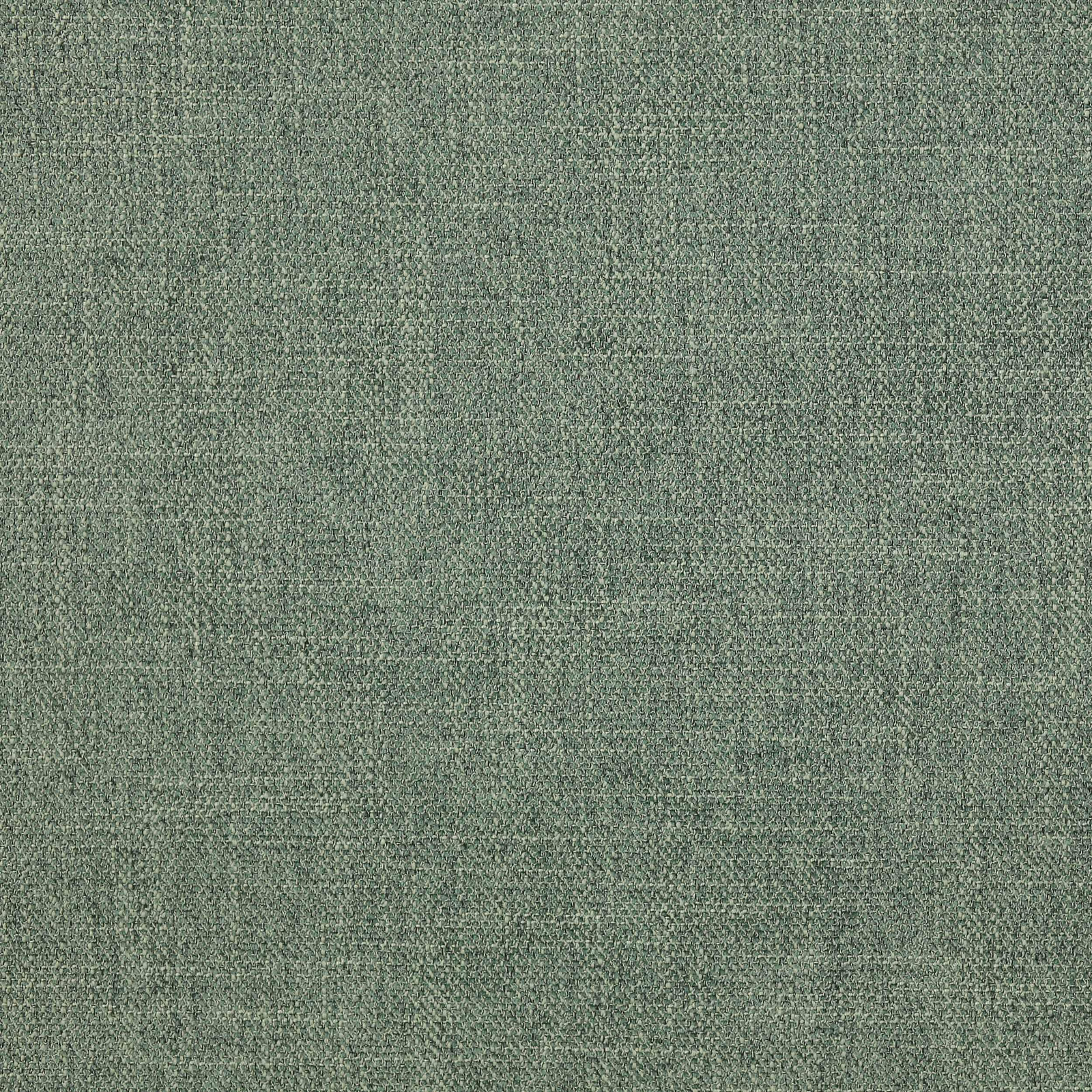 Muted forest green textured plain woven fabric with a fine speckled surface