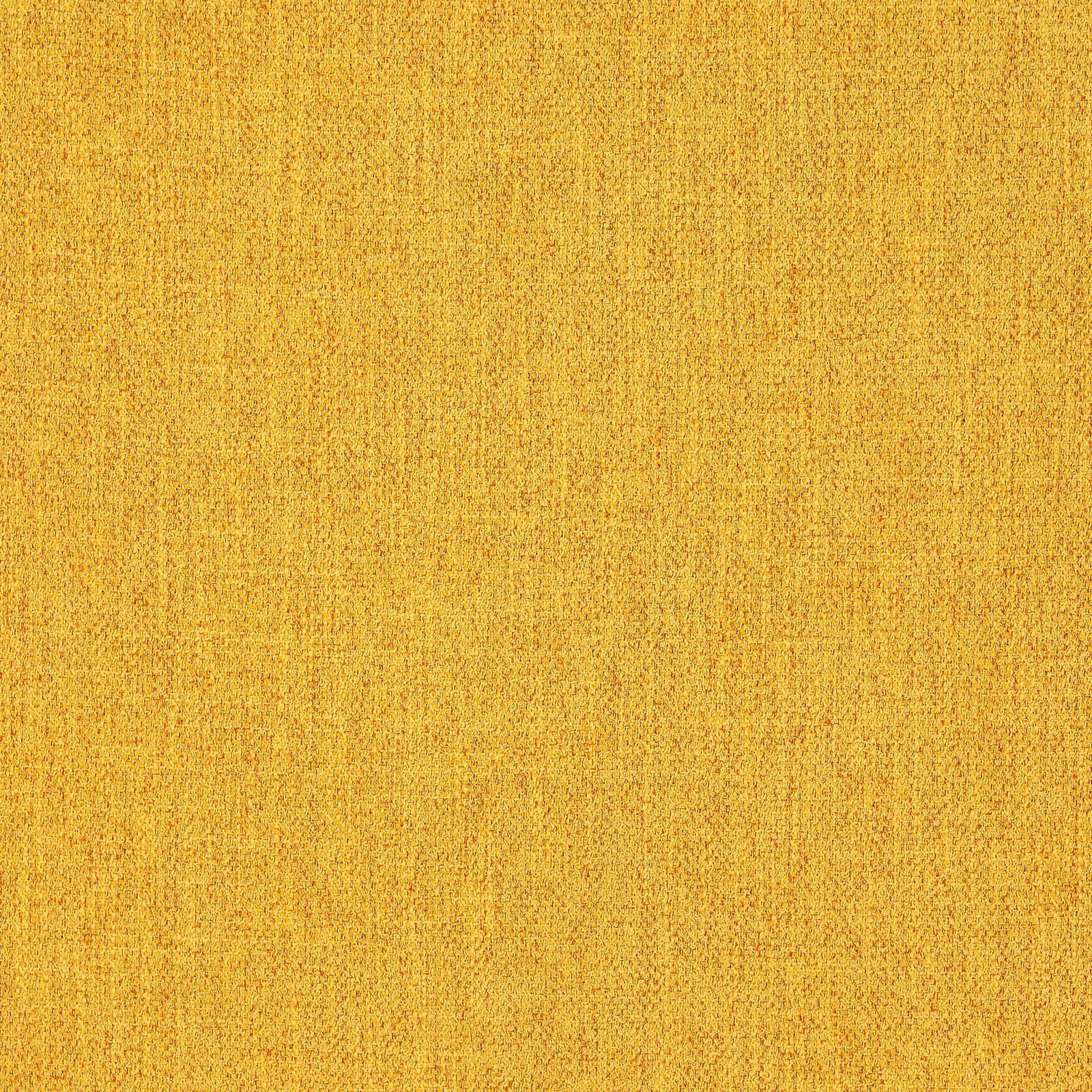 Textured plain fabric in warm golden mustard with a fine speckled weave
