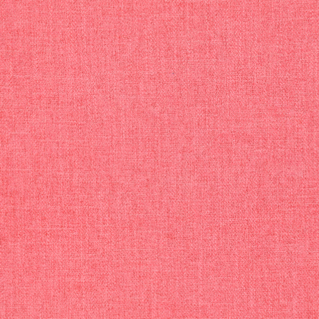 Bright hot pink woven fabric swatch with fine textured surface