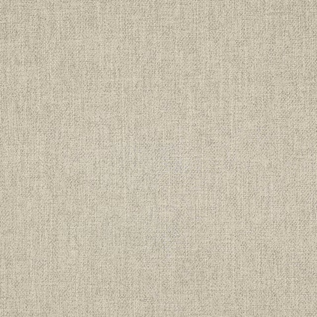 Close-up of a soft pebble beige plain woven fabric with fine mottled texture