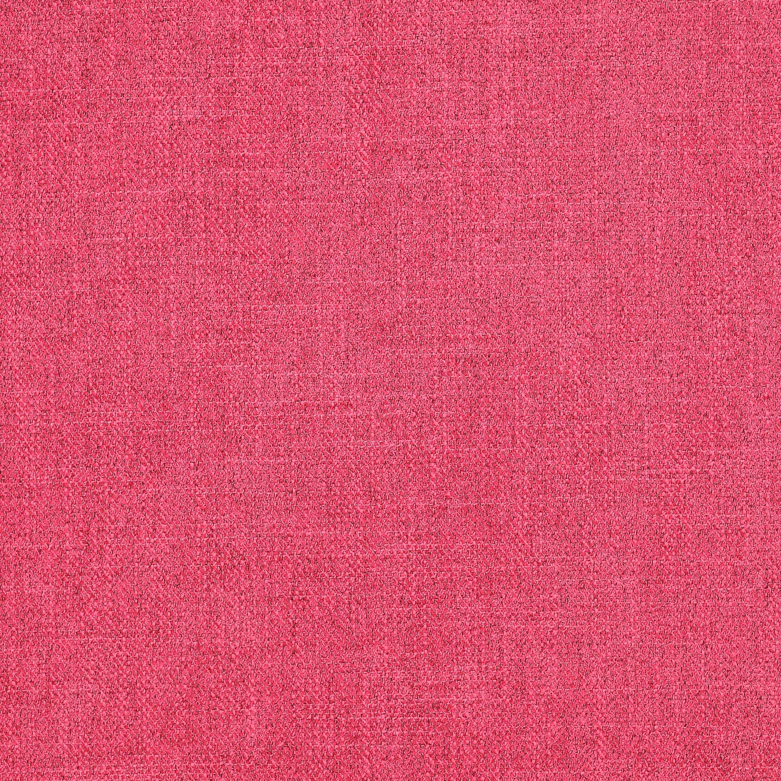 Bright raspberry pink plain-woven fabric with a softly speckled texture