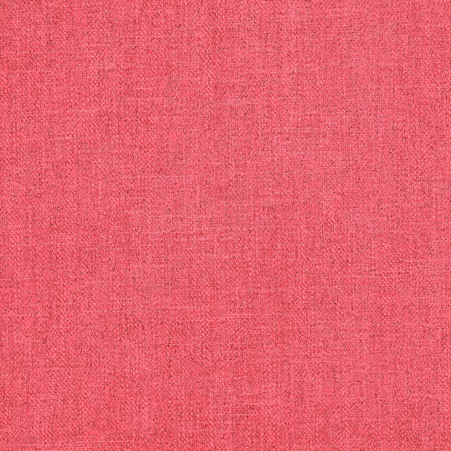 Bright raspberry pink plain-woven fabric with a softly speckled texture