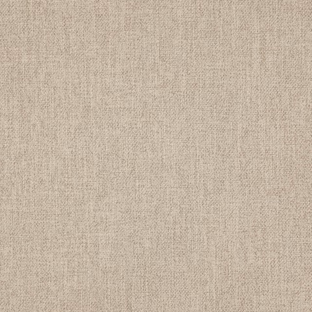 Close-up of a soft sand-beige plain weave fabric with fine texture