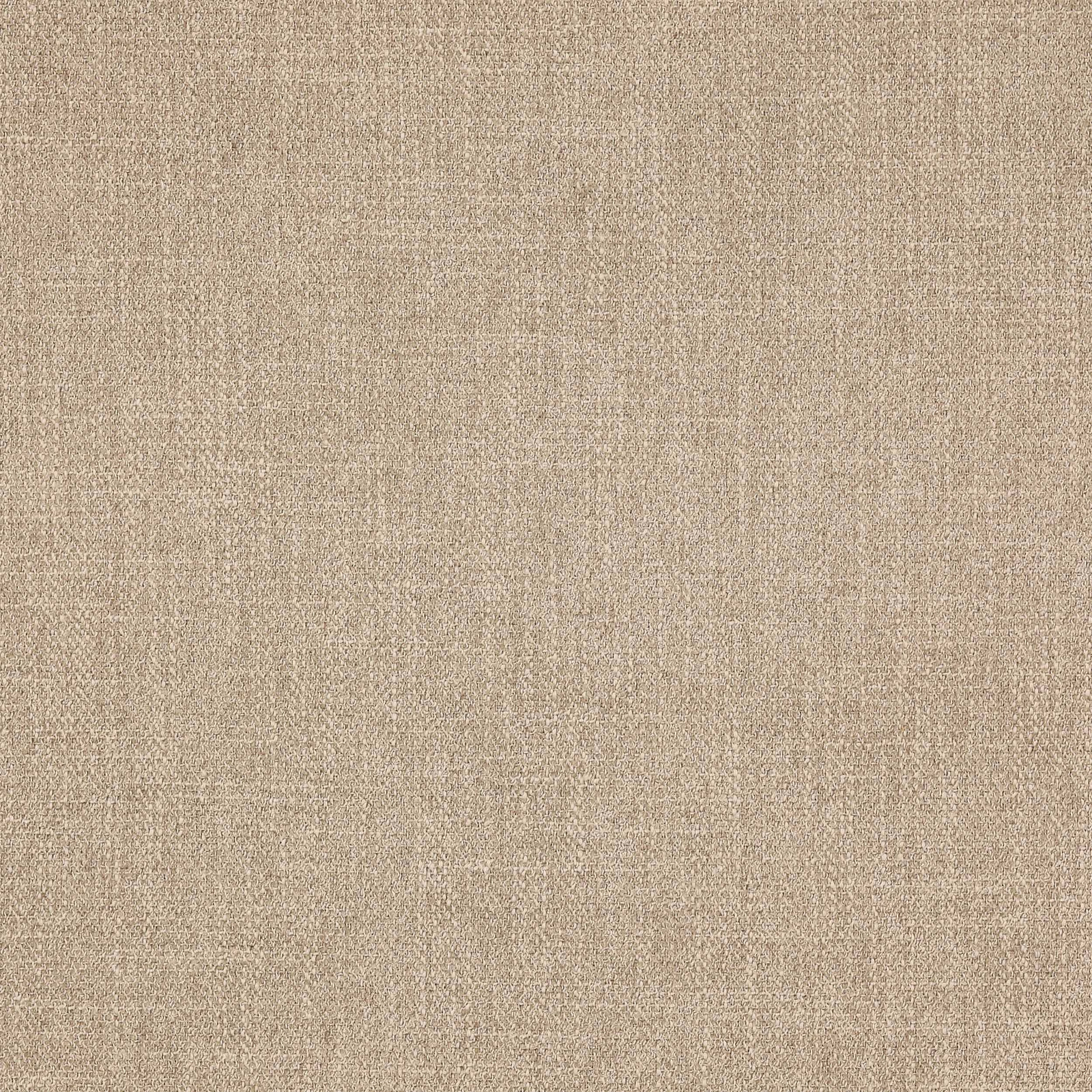 Close-up of a soft beige taupe plain woven fabric with fine texture
