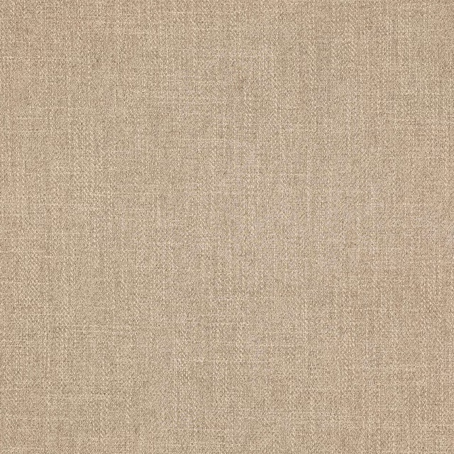 Close-up of a soft beige taupe plain woven fabric with fine texture