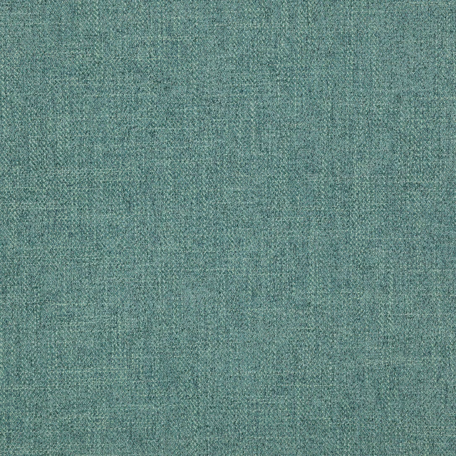 Soft muted teal woven fabric with a fine heathered texture