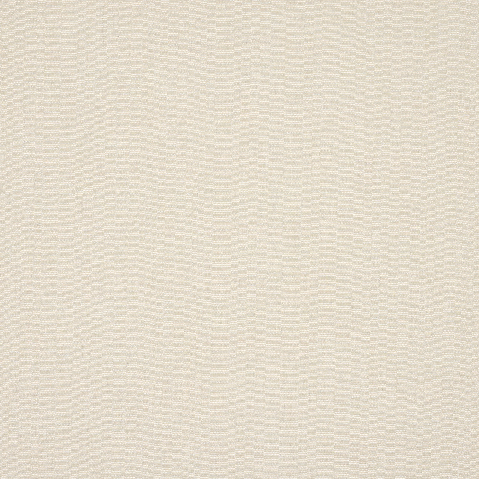 Close-up of soft ivory cream woven fabric with fine horizontal texture